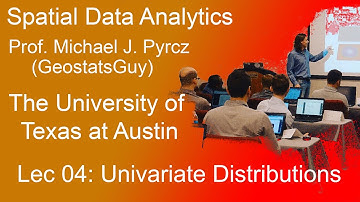 04 Spatial Data Analytics: Univariate Distributions