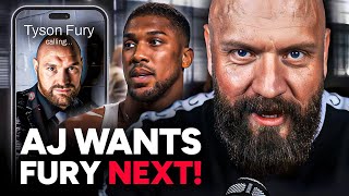 Anthony Joshua CONFRONTS Tyson Fury on FaceTime! 🥊
True Geordie reacts to Anthony Joshua and Tyson Fury’s latest confrontation!
📧 Business Email : info@truegeordie.com
🎙️ TG Channel : https://youtube.com/@TrueGeordie
🥊 The Pain Game : https://youtube.com/@paingamepodcast
⚽️ The Kick Off : https://youtube.com/@TheKickOff
🐦 Twitter : https://twitter.com/TrueGeordieTG
📸 Instagram : https://instagram.com/TrueGeordieOfficial Anthony Joshua CONFRONTS Tyson Fury on FaceTime! 🥊