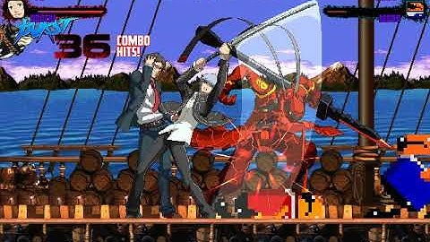 MUGEN Request: Yu Narukami & Tohru Adachi Vs Robo & Mobo