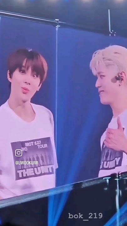 🐶👈🏻👉🏻🌹 #jungwoo #taeyong
