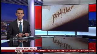 Adolph Hitler paintings fail to sell (Germany) - BBC News - 9th February 2019