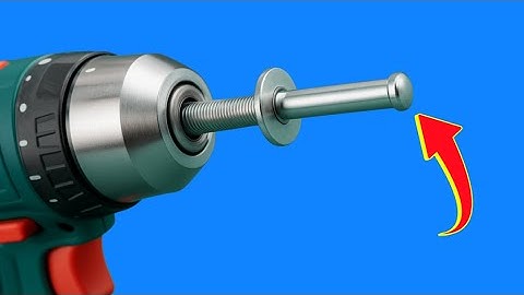 Just Insert a Rivet into Your Drill – Every House Needs This but Billions Don’t Know 😱