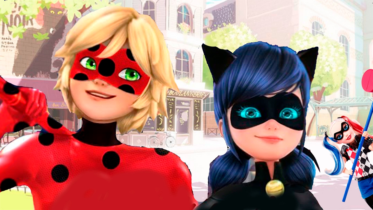 Ladybug e Cat Noir - Miraculous - Camarim - Aluguel de Fantasias