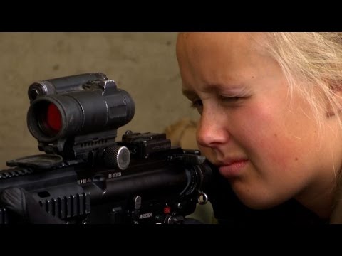 Bras, tanks and guns: Norway's women join the draft