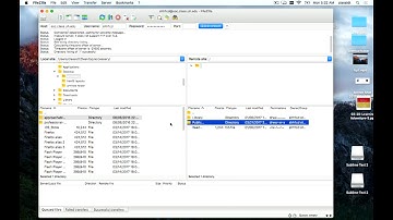 Filezilla interface Tutorial