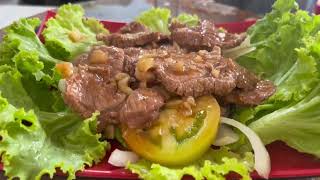 Delicious Fried Beef Salad Only 2.5 Dollar Food Empire