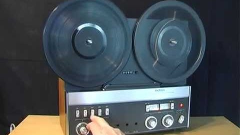 Revox A77 4 track tapedeck