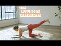 27 minute full body mat pilates workout  trainer of the month club  wellgood