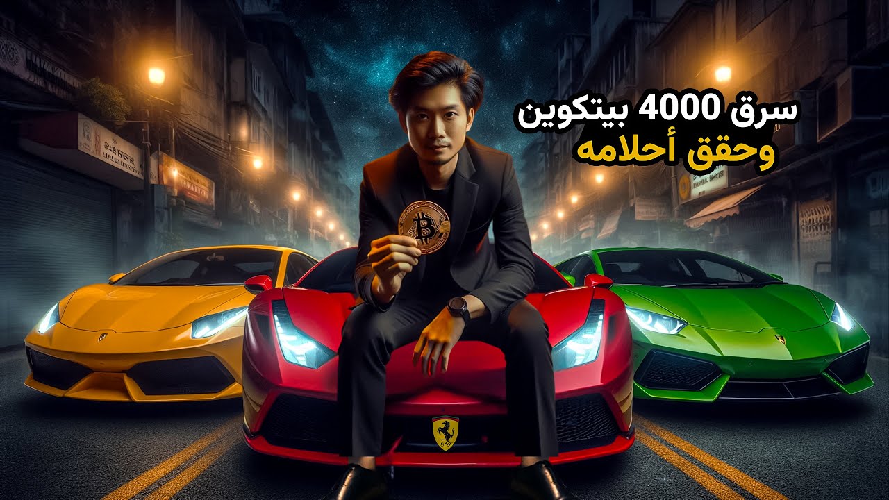 الشاب الذي سرق ٤٠٠٠ عملة بيتكوين وحقق كل أحلامه (من الفقر للثراء الفاحش)