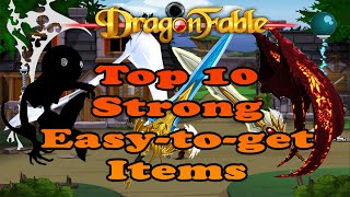 DragonFable Top 10 Strong, Easy-to-get Items (No Inn) screenshot 4