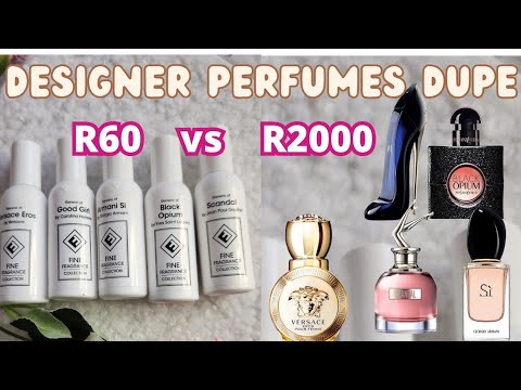 Get Designer Perfumes for ONLY R60?! 🤩 The Amazing Fine Fragrance  Collection! 