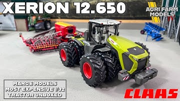 CLAAS XERION 12.650 by MarGe Models - Most EXPENSIVE and HEAVIEST tractor model in 2024