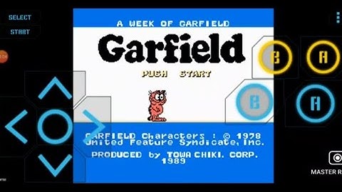[Longplay] NES - A Week of Garfield