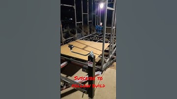 DIY Camper Build progress #diy #shorts #offroadcamper #diycamper #overlanding #welding