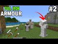 Finally I made full iron armour Survival series #2. #minecraft  #survival