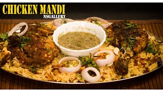 CHICKEN MANDI | चिकन मंडी राइस |Chicken Famous Arabian Dish With Smoky Flavoured Rice & Without Oven