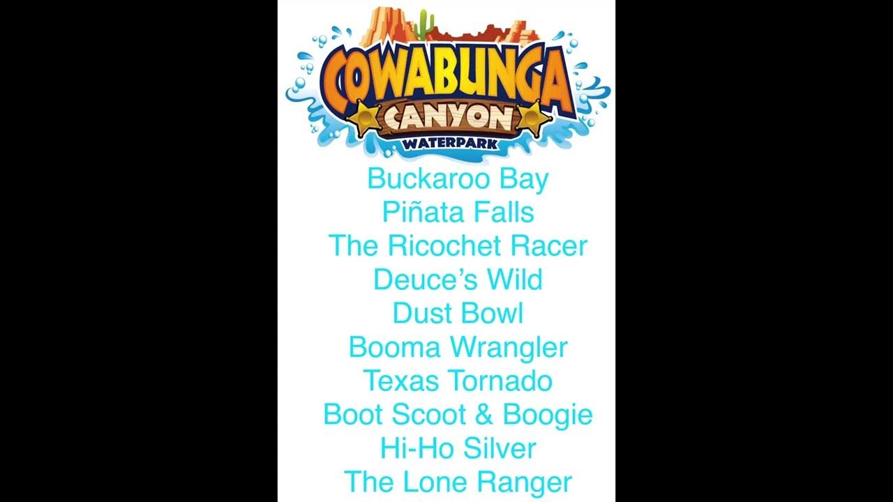 Cowabunga Canyon Vegas Slide Count YouTube