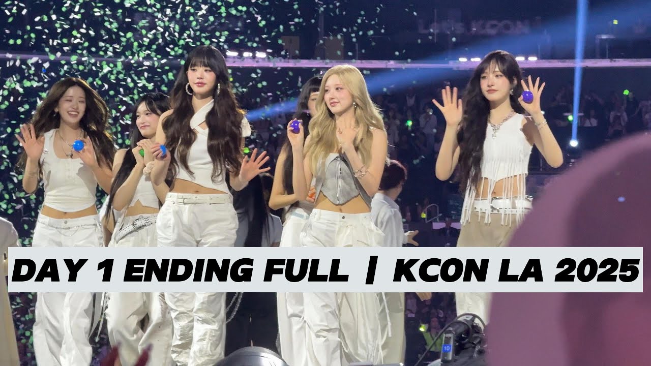 [4K] DAY 1 Ending Full | KCON LA 2025