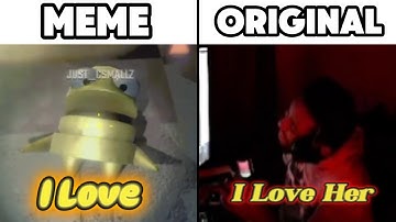 I Love Repo Singing Meme Full Version vs Original