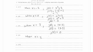 finding values of piecewise defined functions   module 76   mth 062