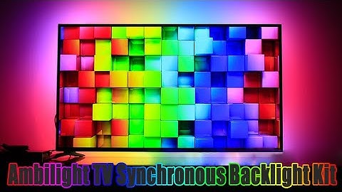 Ambilight TV Synchronous Backlight LED Strip Light Kit - DC5V Addressable WS2812B