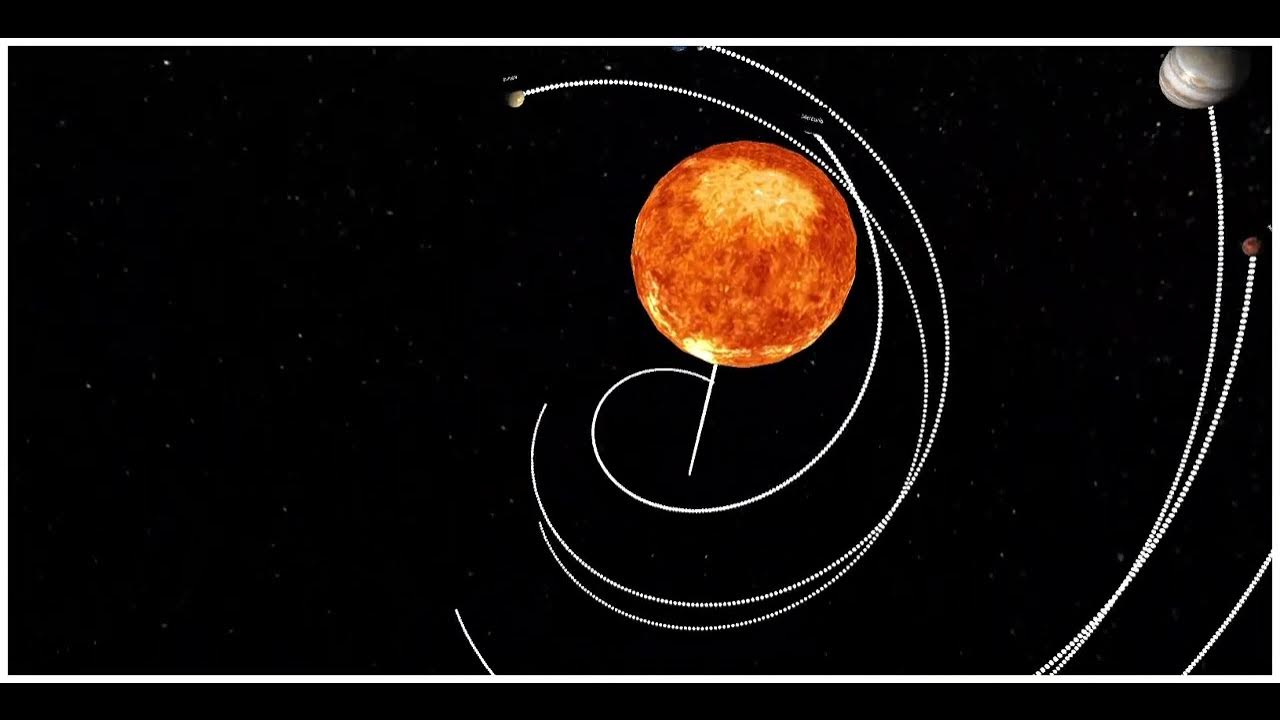 Solar System using OpenGL and C++ - YouTube