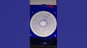 Spirograph design pattern #shorts #youtubeshorts #trending #viral #spirograph #vlog #sakshiartsworld