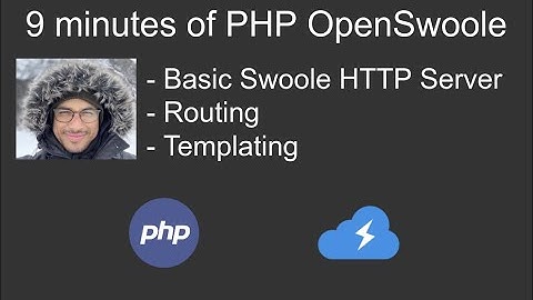 PHP OpenSwoole HTTP Server - Routing and Templating