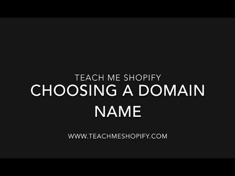 Researching and Choosing a Domain Name