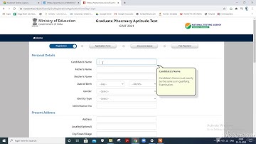 HOW TO FILL GPAT 2022 APPLICATION FORM ONLINE || PHARMA CARE