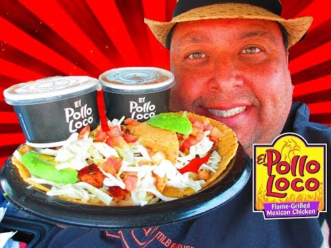 EL POLLO LOCO® Chicken Avocado Taco Platter REVIEW!!!