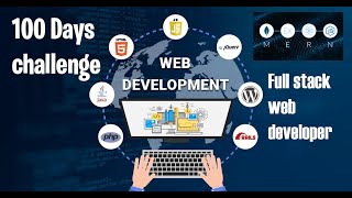 100 Days coding challenge. Full stack web developer in 100 days.