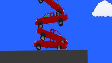 Phun Algodoo Car Destruction #10