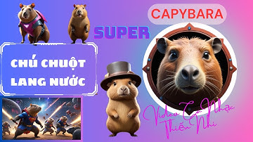 CHÚ CHUỘT LANG NƯỚC - CAPYBARA - Ca nhạc thiếu nhi vui nhộn - Hay nhất pm3