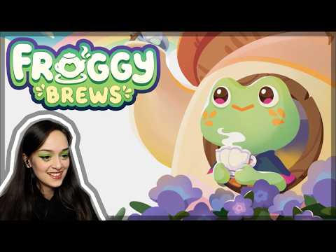The Cutest Game About Running a Tea House! 🐸☕ | Froggy Brews