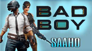 saaho: bad boy song pubg Animation