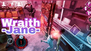 Dead by daylight mobile | gameplay Jane romero vs Wraith(No commentary)