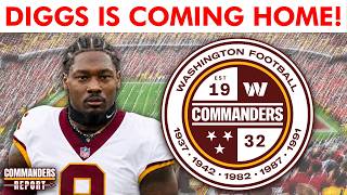 BREAKING NEWS: WR Stefon Diggs Signing With The Washington Commanders! | Instant Reaction