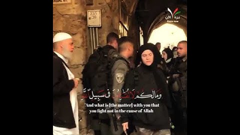 ومالكم لا تقاتلون في سبيل الله سورة النساء #المسجد_الأقصى