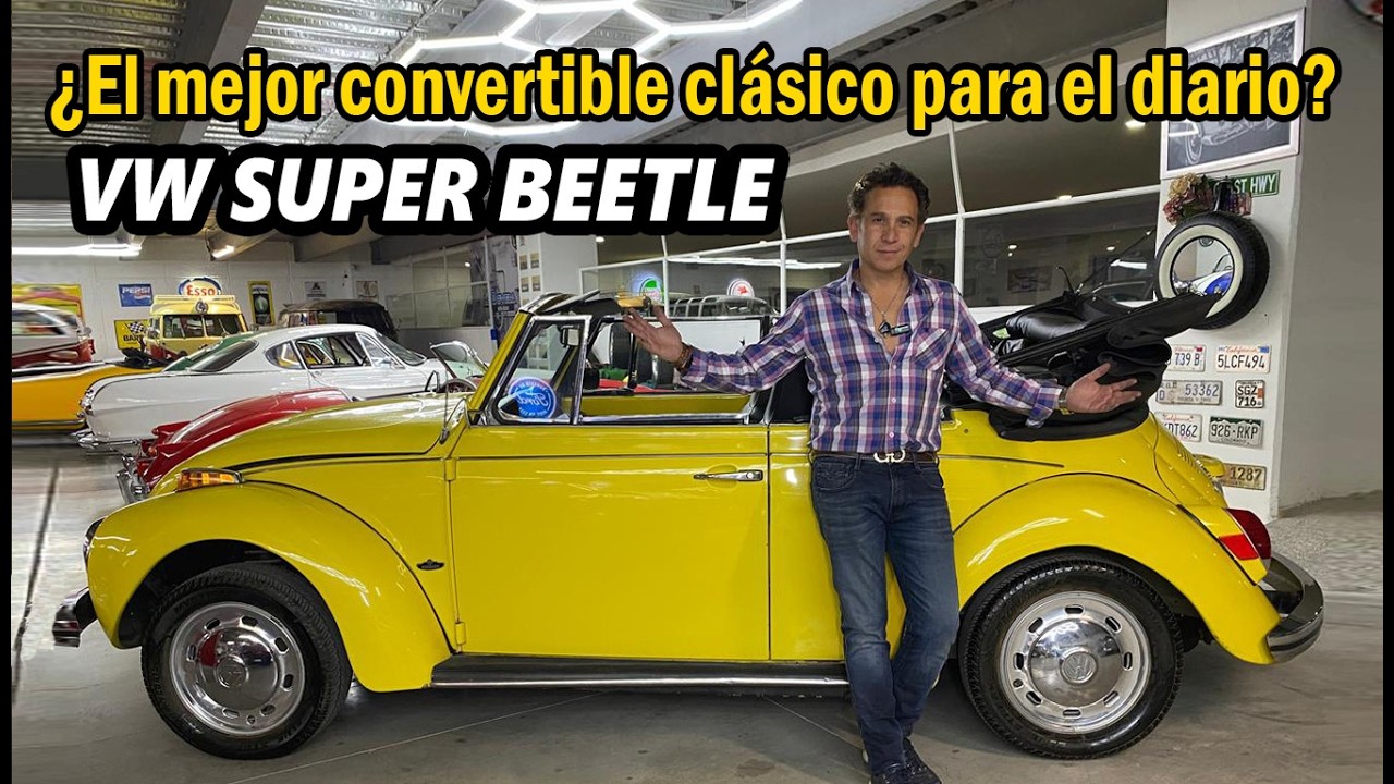 Reseña a fondo del VW Beetle Convertible 1971 icónica estética y gran comodidad