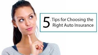 INSURANCE: How to Select the Right  Insurance Company