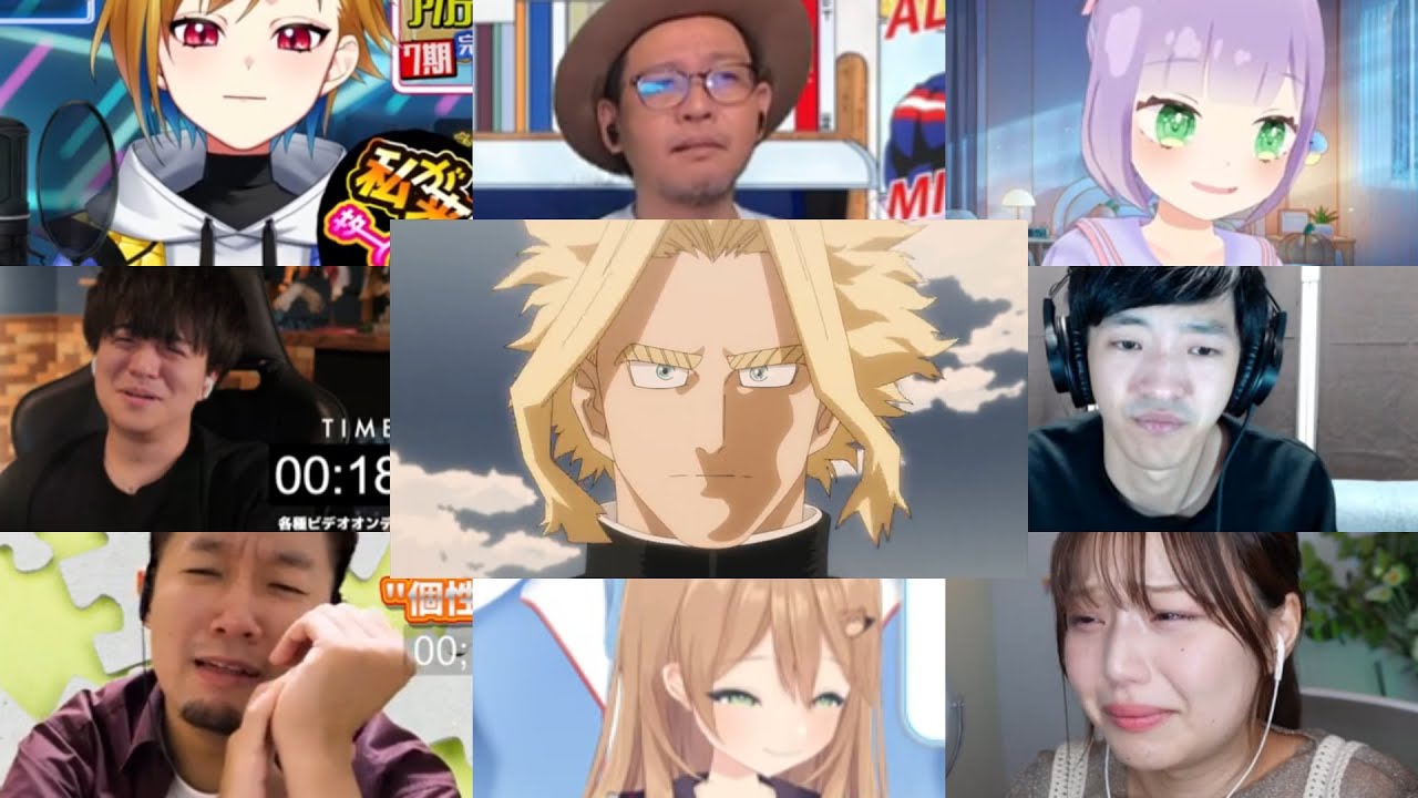 僕のヒーローアカデミア 7期 21話(159話) メガリアクション 同時視聴 - My Hero Academia Season 7 Episode 21 Reaction Mashup