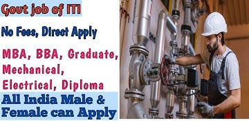Govt job of ITI IN DNH & DAMAN DIU #itijobs #iti #viralvideo #youtube #shorts #youtuber #itijob