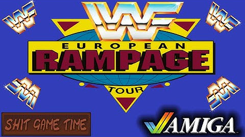 SHIT GAME TIME: WWF EUROPEAN RAMPAGE TOUR (AMIGA - Contains Swearing!)