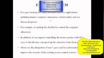 Eye Gaze Tracking With a Web Camera in a Desktop Environment