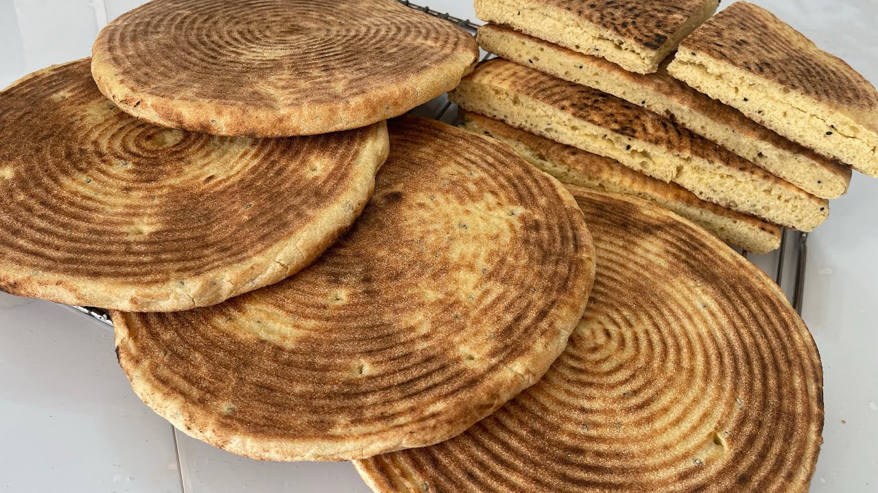 مطلوع السميد بدون فرينة خفيف ريشة علي الطريقة التقليدية #food #اكسبلور #اكسبلور #recipe #cook #طبخ