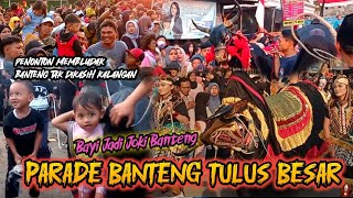 BANTENG MARAH BESAR DI KERUMUNAN PARA RIBUAN PENONTON | PARADE BANTENGAN TULUS BESAR