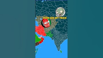 zombie apocalypse in a nutshell | part 6 #shorts #worldprovinces #countryballs #country #worldwar