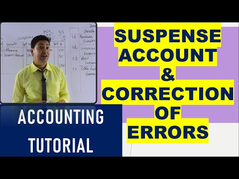 Video: Ang suspense account ba ay isang nominal na account?