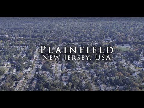 Plainfield in rain, New Jersey, USA